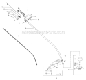 Page B Diagram and Parts List for XT260 Type 2 Weed Eater Trimmer